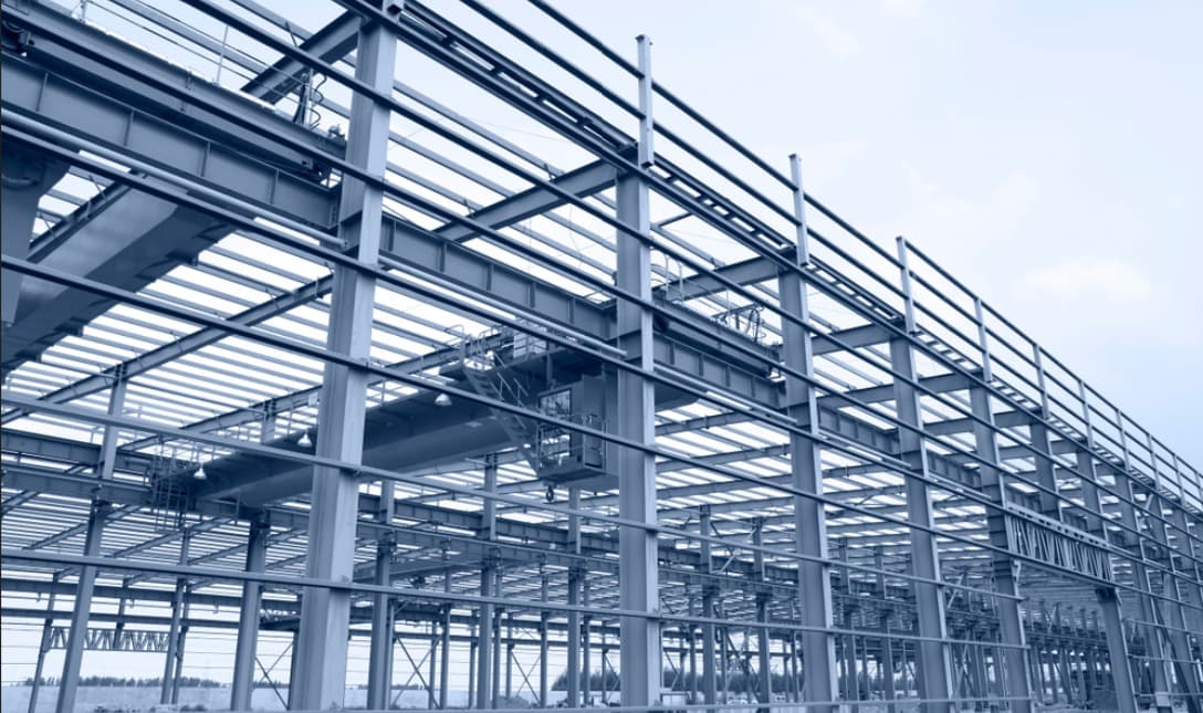 Fireproofing application on steel structure